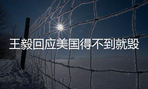 王毅回應(yīng)美國(guó)得不到就毀行為，堅(jiān)定維護(hù)多邊主義與和平發(fā)展環(huán)境