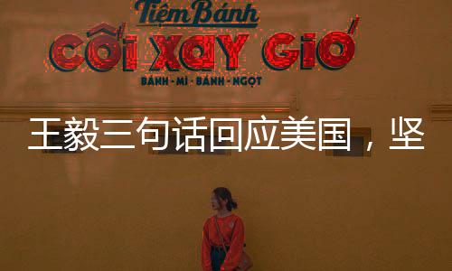 王毅三句話回應(yīng)美國，堅定立場，智慧應(yīng)對
