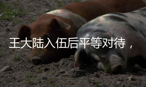 王大陸入伍后平等對(duì)待，無(wú)特殊待遇