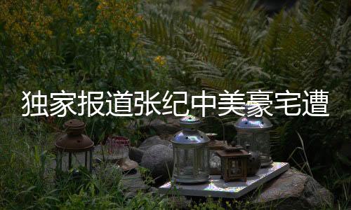獨家報道張紀中美豪宅遭遇火災，損失慘重