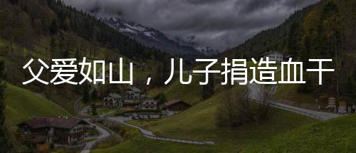 父愛如山，兒子捐造血干細(xì)胞拯救患白血病的父親