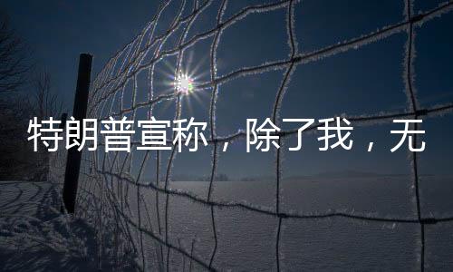 特朗普宣稱，除了我，無(wú)人能阻止普京——國(guó)際政治角力與全球視角解析