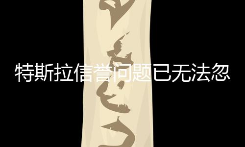 特斯拉信譽(yù)問(wèn)題已無(wú)法忽視