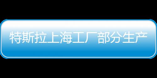 特斯拉上海工廠部分生產線將暫停生產，內部調整與市場反應分析