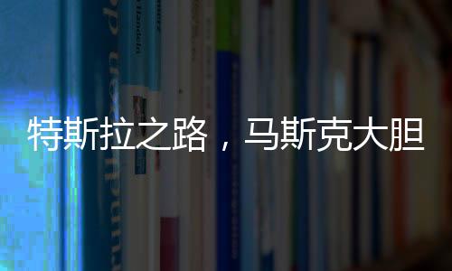 特斯拉之路，馬斯克大膽預(yù)測全球市值第一