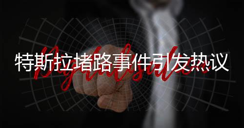 特斯拉堵路事件引發(fā)熱議，警方回應未進行罰款處理