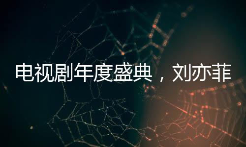 電視劇年度盛典，劉亦菲宋佳榮獲視后，星光璀璨見(jiàn)證榮耀時(shí)刻