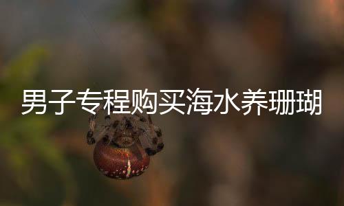 男子專程購買海水養(yǎng)珊瑚，熱愛與堅持背后的故事