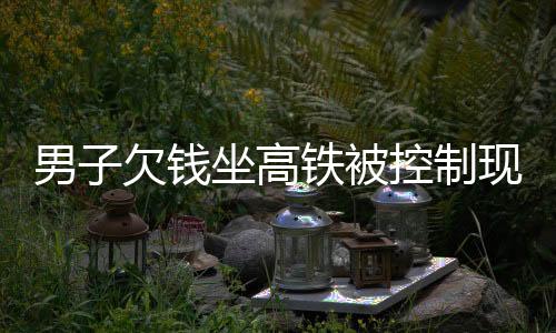 男子欠錢(qián)坐高鐵被控制現(xiàn)場(chǎng)籌款達(dá)五百七十萬(wàn)的新聞報(bào)道