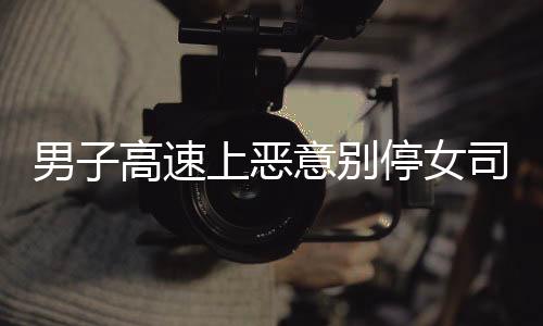 男子高速上惡意別停女司機(jī)被抓，事件詳細(xì)報(bào)道