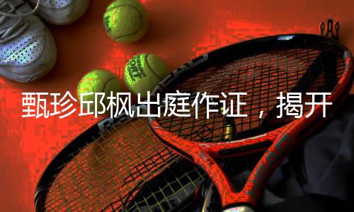 甄珍邱楓出庭作證，揭開兇手真面目——庭審實錄揭秘案件內(nèi)幕