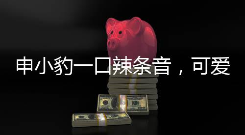 申小豹一口辣條音，可愛形象瞬間爆紅