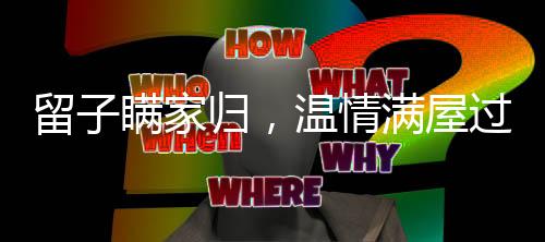 留子瞞家歸，溫情滿屋過團圓年