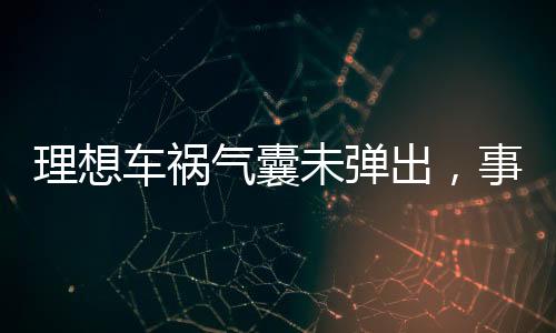 理想車禍氣囊未彈出，事故背后的真相探尋