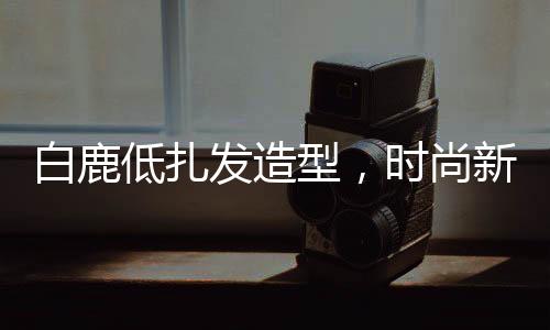 白鹿低扎發(fā)造型，時(shí)尚新潮引領(lǐng)潮流
