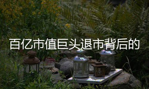 百億市值巨頭退市背后的故事與反思，探究資本市場深處的變數(shù)與挑戰(zhàn)