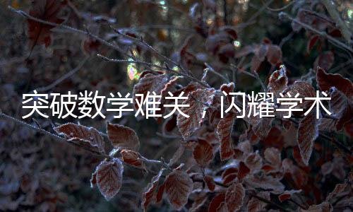 突破數(shù)學(xué)難關(guān)，閃耀學(xué)術(shù)殿堂——記90后女?dāng)?shù)學(xué)家王虹的輝煌成就