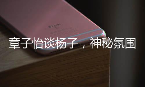 章子怡談楊子，神秘氛圍令人震驚