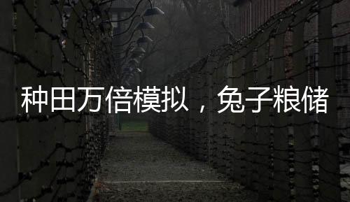 種田萬倍模擬，兔子糧儲成第一