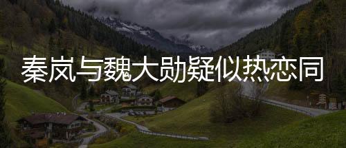 秦嵐與魏大勛疑似熱戀同居，二人情感動(dòng)向引發(fā)熱議