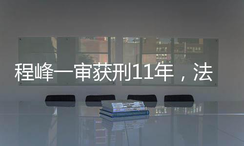 程峰一審獲刑11年，法律公正與社會正義的彰顯