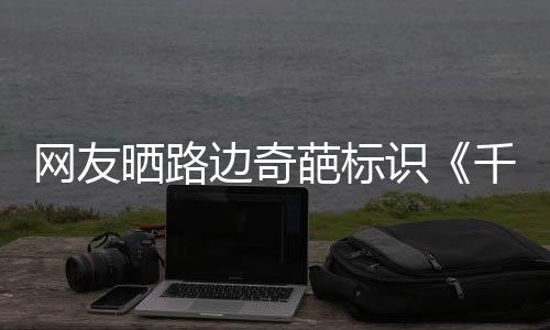 網(wǎng)友曬路邊奇葩標(biāo)識(shí)《千與千尋》無臉怪 意義不簡(jiǎn)單