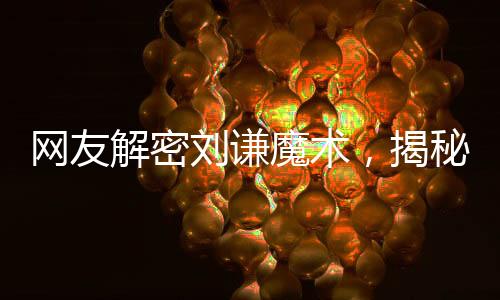 網(wǎng)友解密劉謙魔術(shù)，揭秘魔術(shù)背后的秘密