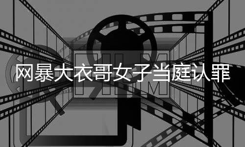 網(wǎng)暴大衣哥女子當(dāng)庭認(rèn)罪認(rèn)罰的文章標(biāo)題可以是，網(wǎng)暴大衣哥朱之文的女性犯罪人當(dāng)庭認(rèn)罪悔罪接下來我會(huì)按照您的要求進(jìn)行撰寫。