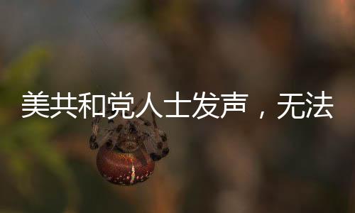 美共和黨人士發(fā)聲，無法容忍中國持續(xù)繁榮與富強