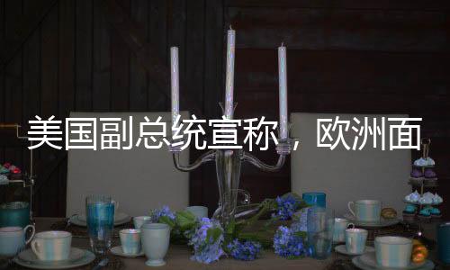 美國副總統(tǒng)宣稱，歐洲面臨的最大威脅并非來自中俄