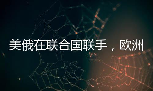 美俄在聯(lián)合國聯(lián)手，歐洲如何應(yīng)對挑戰(zhàn)？