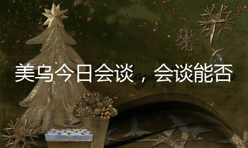 美烏今日會談，會談能否取得進(jìn)展？深度分析與解讀