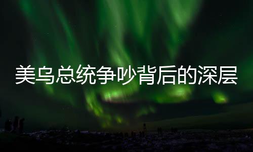 美烏總統(tǒng)爭吵背后的深層沖突，烏克蘭大使皺眉表情下的挑戰(zhàn)與對話場景觀察