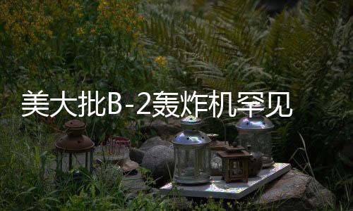 美大批B-2轟炸機(jī)罕見調(diào)動，目標(biāo)指向何方？
