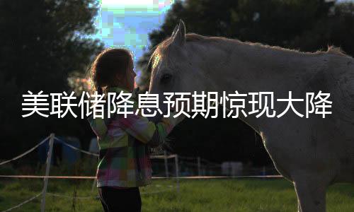 美聯(lián)儲降息預(yù)期驚現(xiàn)大降溫，市場反應(yīng)與未來展望（標題）