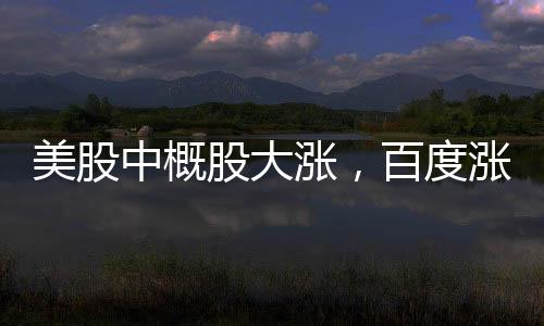 美股中概股大漲，百度漲幅超5%，科技巨頭的新機(jī)遇與挑戰(zhàn)