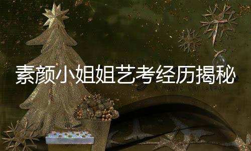 素顏小姐姐藝考經(jīng)歷揭秘，三次卸妝的挑戰(zhàn)與背后故事