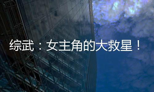 綜武：女主角的大救星！