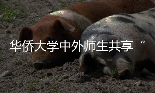 華僑大學(xué)中外師生共享“年夜飯”