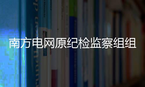 南方電網(wǎng)原紀(jì)檢監(jiān)察組組長龍飛受審