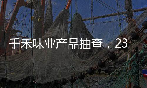 千禾味業(yè)產(chǎn)品抽查，23批次均符合國(guó)家標(biāo)準(zhǔn)，彰顯品質(zhì)自信