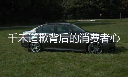 千禾道歉背后的消費者心聲，為何消費者不買賬？