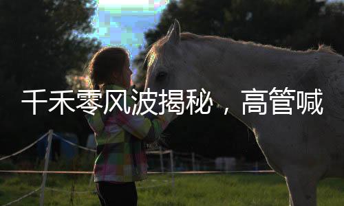 千禾零風(fēng)波揭秘，高管喊冤，董事長(zhǎng)堅(jiān)定維護(hù)零添加理念
