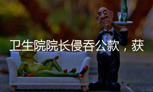 衛(wèi)生院院長侵吞公款，獲刑十年警醒行業(yè)倫理缺失——衛(wèi)生院財務(wù)管理亂象待整治