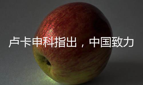 盧卡申科指出，中國致力于和平發(fā)展，不希望看到戰(zhàn)爭沖突發(fā)生