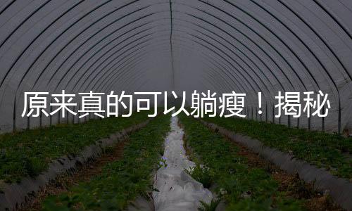 原來真的可以躺瘦！揭秘新型減肥方式的科學(xué)奧秘