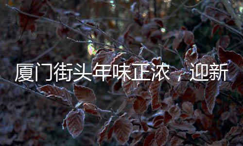 廈門街頭年味正濃，迎新春氣氛熱烈