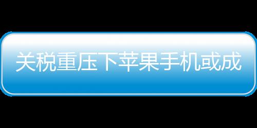 關(guān)稅重壓下蘋果手機或成奢侈品 考慮在巴西生產(chǎn)iPhone
