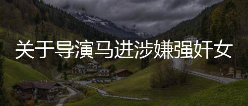關于導演馬進涉嫌強奸女星一案被判刑的新聞報道