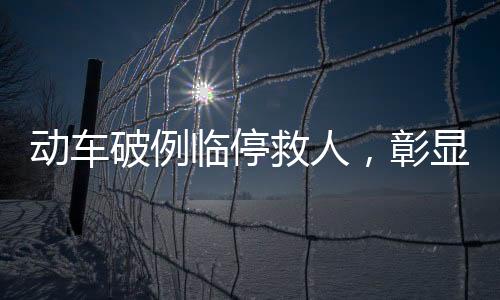 動車破例臨停救人，彰顯人道關(guān)懷與社會責任擔當